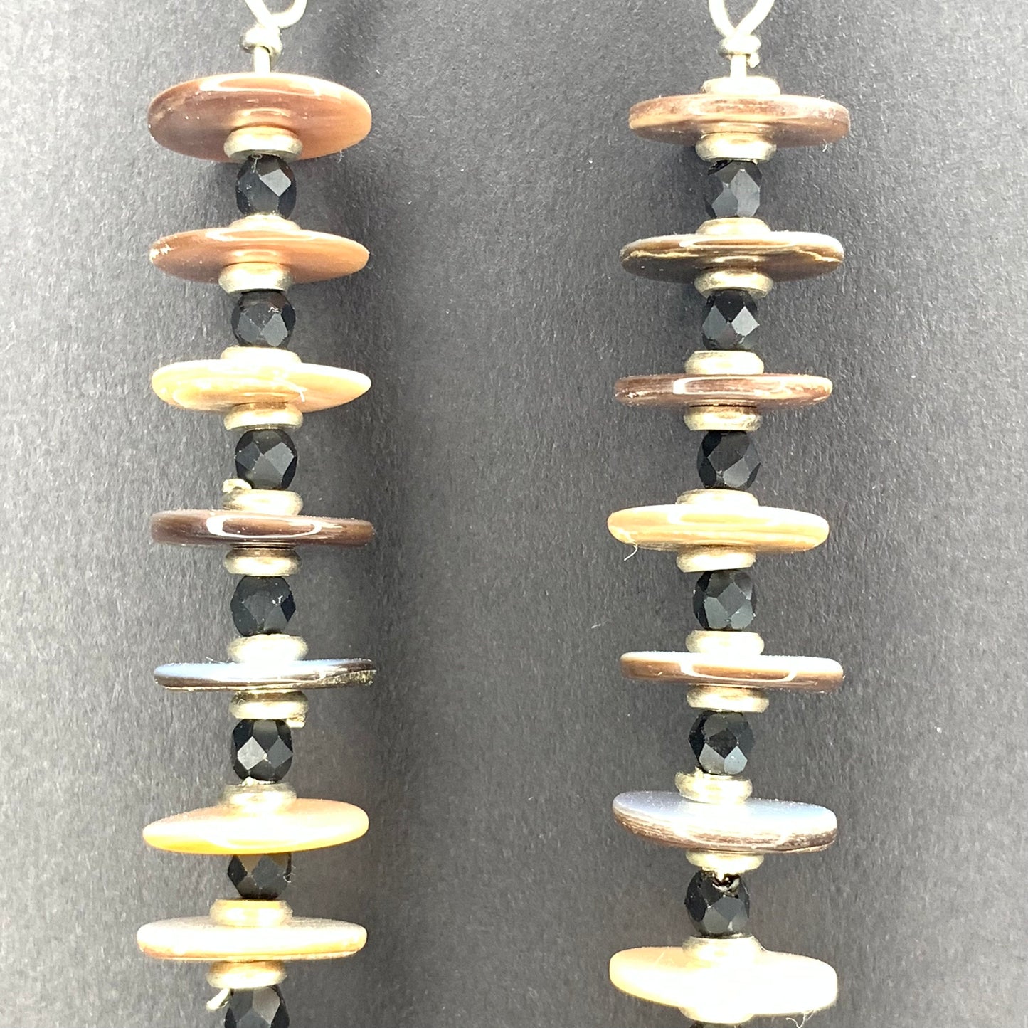 Stacked Buttons - Black