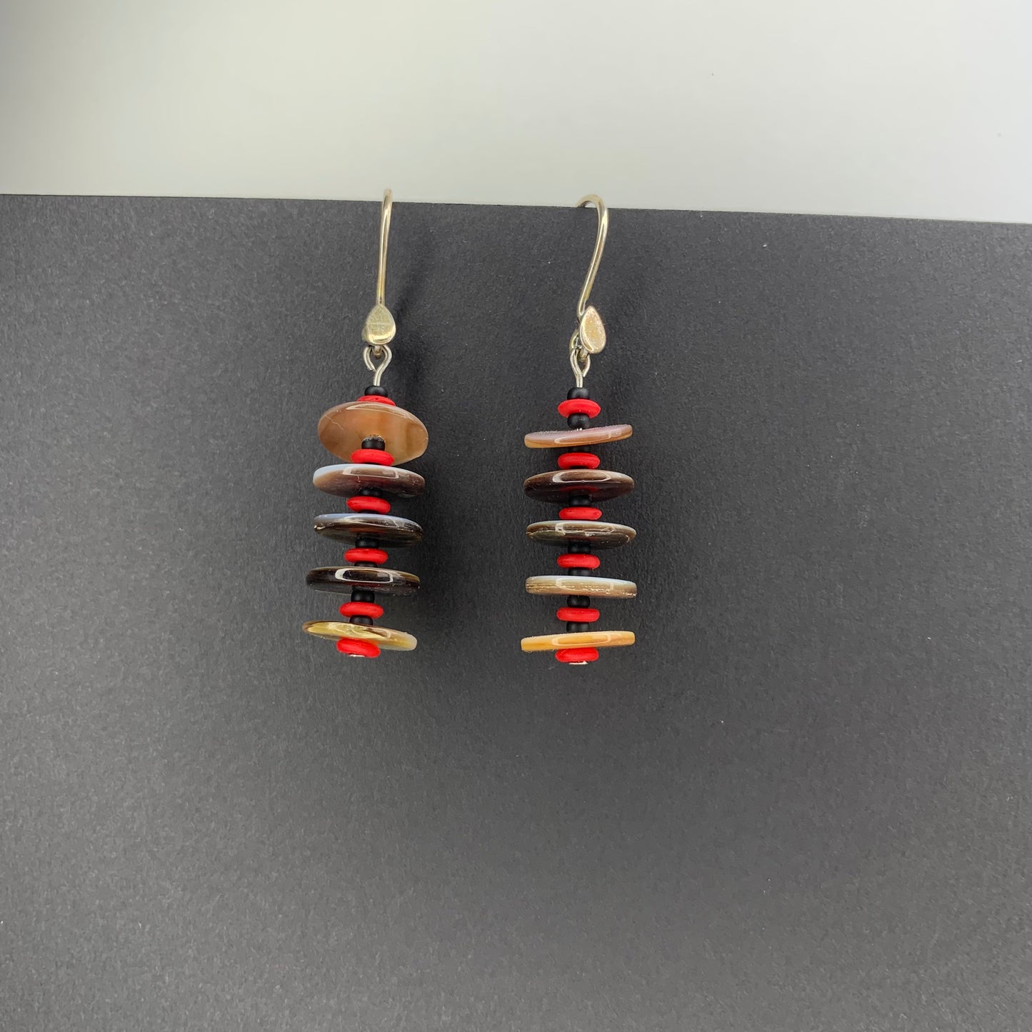 Stacked Buttons - Red - Small