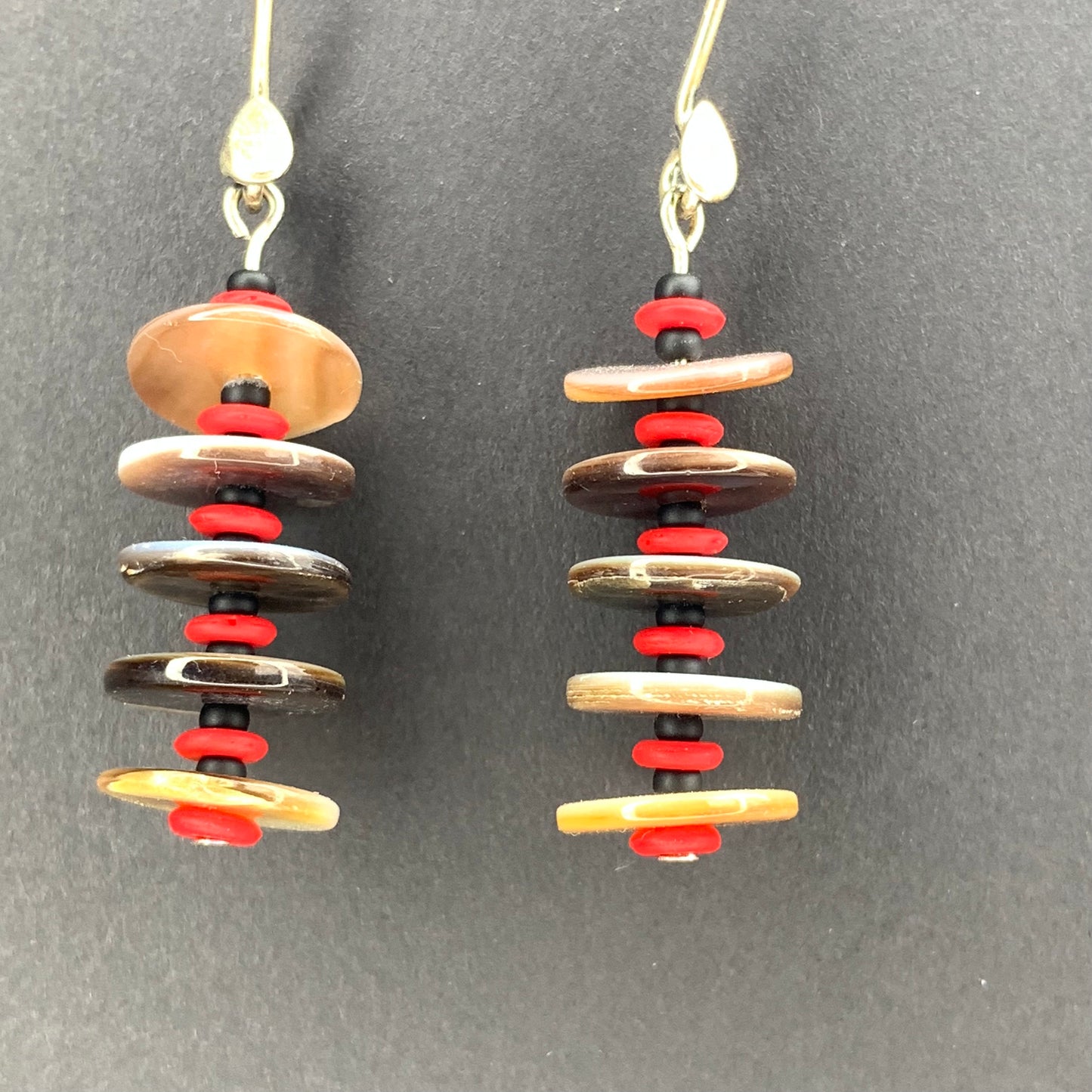 Stacked Buttons - Red - Small