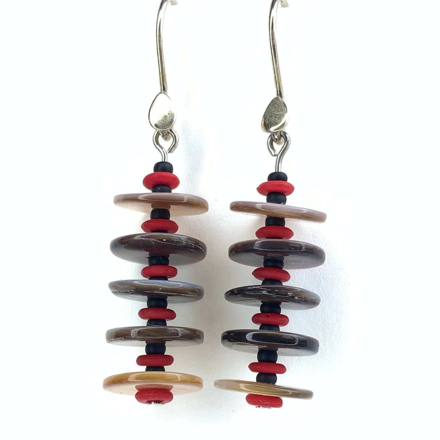 Stacked Buttons - Red - Small