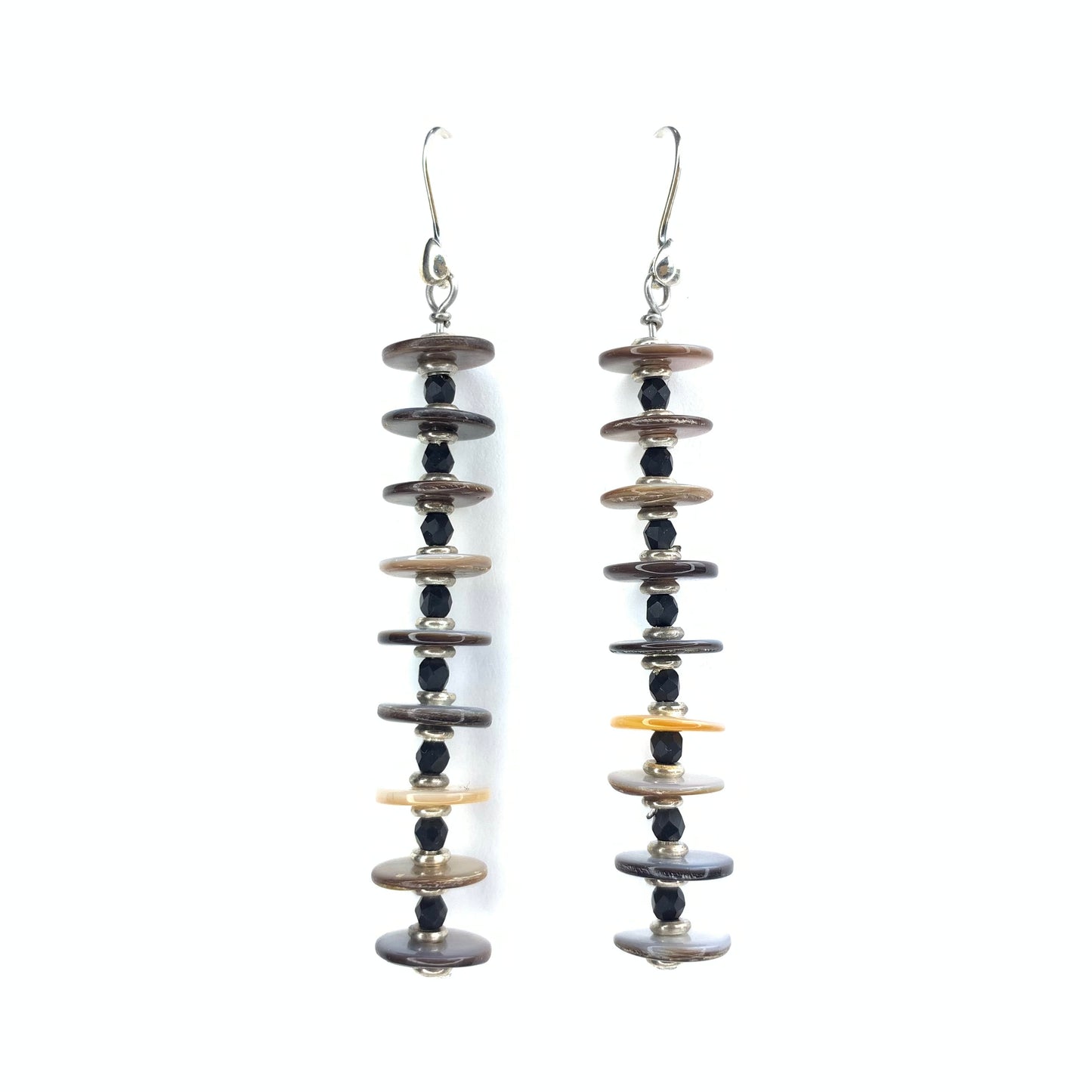 Stacked Buttons - Black